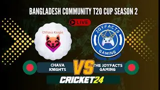The Joyfacts Gaming vs Chava Knights || Cricket24 BD Community Cricket Tournament S2