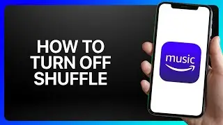 How To Turn Off Shuffle On Amazon Music Tutorial