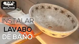 #128 Lavabo de ba&ntilde;o - como instalar