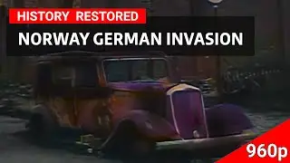 German invasion of Norway 1945 | Restored Quality | 960p