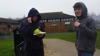 First Attempts At 180s On The Pyramid And Skate Park Shredding With Magic Dave, Zak N Sid