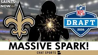 Saints Offense Gets A MASSIVE SPARK In ESPN&rsquo;s Latest NFL Mock Draft