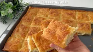 Bayram Kahvaltısına En Kolay ve Enn Lezzetli Börek Tarifi ✅ Herkes Tadına Bayılacak 👌