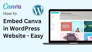 How To Embed Canva In WordPress Website (Step By Step) !