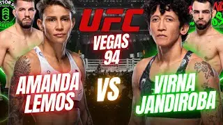 UFC Vegas 94: Lemos vs Jandiroba Predictions & Bets
