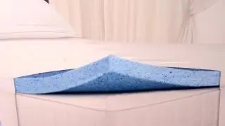 Sleep Innovations Novaform Memory Foam Mattress Topper Install