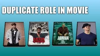 Bollywood ke kuch actor jinhone double role Kiya tha  #mrfacts #kangnaranaut #shahrukhkhan