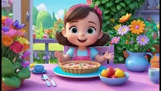 Baby Zoe&rsquo;s Sweet Apple Pie 🍰✨ | Learning & Fun Nursery Rhyme for Kids | Baking & Counting Song