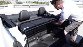 VW Beetle Convertible Wind Deflector Install Video by Love The Drive