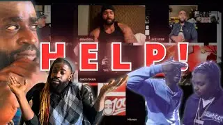 HELP! Hitman Holla Interrupts Wack100 Show & Scares Aye Verb | HeartBreak Ace Reacts #hitmanholla