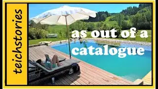 natural swimming pool without technical units, chemical substances or plants