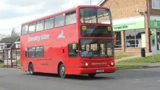 Country Lion Volvo B7TL Alexander ALX400 LJ54 BBV on route 11 to Parklands
