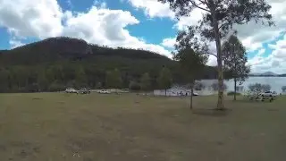 Lake Camp Fire, Lake Maroon, South East Qld