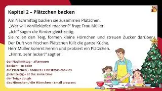 Easy German Story | Weihnachten & Winter | Learn Deutsch #easygerman