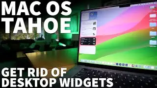 Как удалить виджеты рабочего стола на macOS Tahoe &mdash; быстрое и простое решение &mdash; руководство 2025 ...