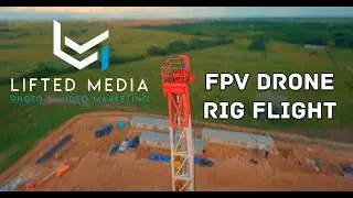 FPV Drone Flying Oilfield - Lifted Media