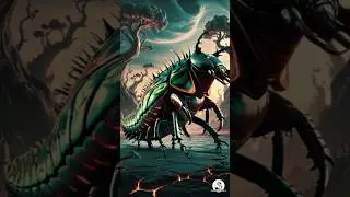 Beetle Fusion(beetle, scorpion, butterfly, shrimp, caterpillar) #shorts #ai