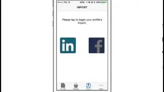 iCV Tutorial: How to import your cv from Facebook