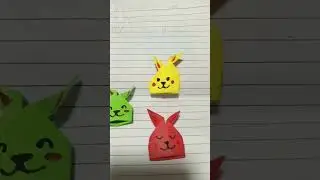 #bunny finger puppet home project in school ni bunso.
