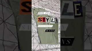 How to style sage green pants!🫑IG: simaandgabi