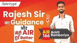 Topper's Talk | Gate 2020 Topper | Ankit Bamporiya | Air- 166 CSE | Gate at Zeal