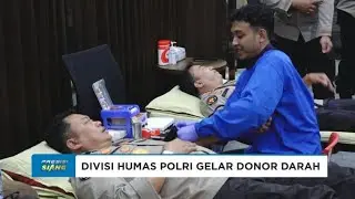 DIVISI HUMAS POLRI GELAR DONOR DARAH DALAM RANGKA HARI JADI KE 73
