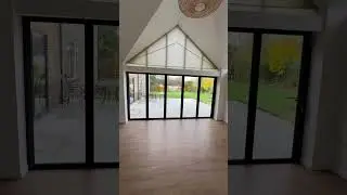 Sleek Triangular Window Blinds | Modern Home Automation
