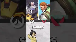 Overwatch vs Valorant (Ultimate Voice Lines) #shorts