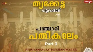 തൃക്കേട്ട പുറപ്പാട്| വൃശ്ചികോത്സവം|  സതീശേട്ടൻ| പഞ്ചാരി പതികാലം| Part 3