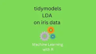 Tidymodels in R: run LDA prediction on iris