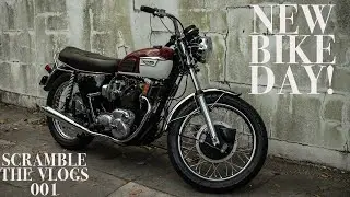 NEW BIKE DAY! | A 1973 Triumph Trident