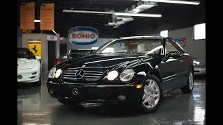 2000 Mercedes CL500 - 85,610 Miles, Excellent Condition, Black/Tan - Seven Hills Motorcars