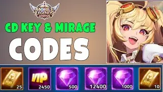 LATEST ML ADVENTURE CD KEY OCTOBER 2022 - MOBILE LEGENDS ADVENTURE CODES 2022 | 3rd MIRAGE CODE