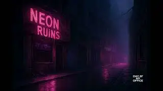 Neon Ruins | #DarkSynth #Cinematic #DayAtMyOffice