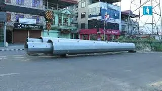 बुटवलमा मोनोपोल जडान  गरिदै । के हो मोनापोल ?#butwaltodaytv #news #newpost #Butwal