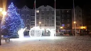 Ozdobione centrum Gorzowa na święta Bożego Narodzenia 2021