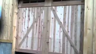 Custom wood doors