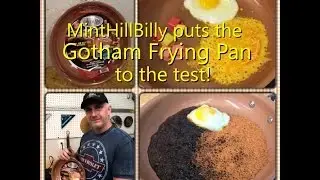GOTHAM STEEL FRYING PAN = we put it to the Test / Red Copper / Titanium Ceramic coated frying pan