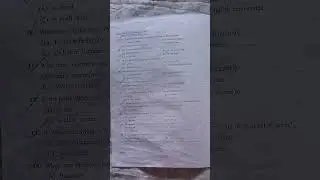Compulsory english AEC CU sem 1 2024 question paper #cu #cuexam