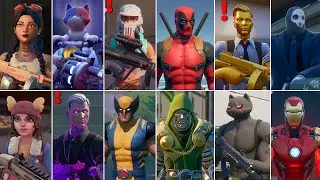 Fortnite All Bosses, Mythic Weapons, Vault Locations & Keycard! Fortnite Chapter 2 (Season 1 - 4)