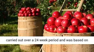 Apples and Cancer Prevention