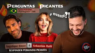 Angelique Boyer e Sebastian respondem perguntas picantes| Legendado pt br