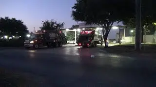 1,000 Subscriber Special ~ Various CWD Trucks Leaving the Yard!