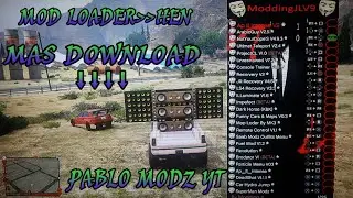 Gta v online ( Modloader  PS3HEN Y CFW )bles & blus +download⬇⬇
