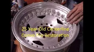Restoring and mounting 25 year old Centerline Convo Pros on the 37 Ford
