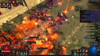 [PoE 3.1] Tier 11 Shaped Racecourse Clear - Razor Of The Seventh Sun Molten Strike Cheiftan
