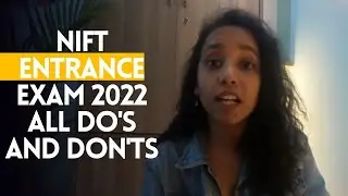 Last Minute Tips for NIFT 2022 ENTRANCE EXAM Complete Summary | #niftentranceexam