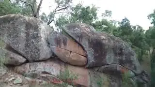 FROG ROCK MUDGEE DONE BY DRONE 2017