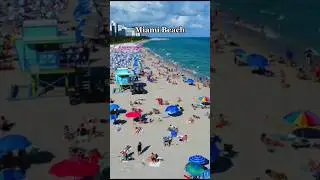 Майами-Бич-известный на весь мир морской курорт в США #geography_with_my_fee #usa #miamibeach miami