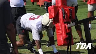 Alabama Fall Camp Day 2 FOOTAGE - D-Line Working + More